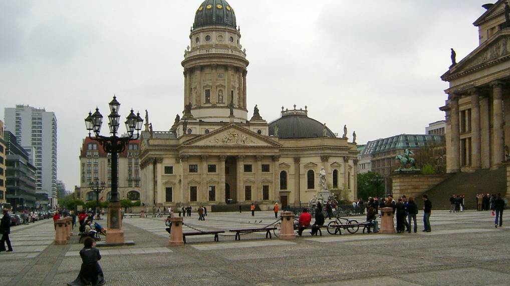 Der Deutsche Dom am Gendarmenmarkt.