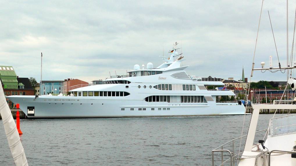 Luxusyacht Samar