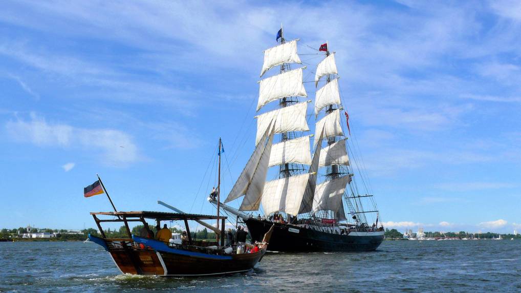 Impressionen von der 22. Hansesail in Rostock im Jahre 2012