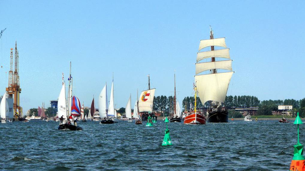 Impressionen von der 22. Hansesail in Rostock im Jahre 2012