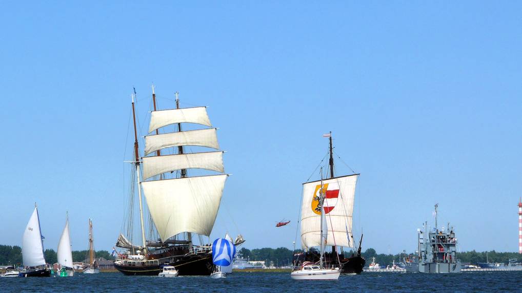 Impressionen von der 22. Hansesail in Rostock im Jahre 2012