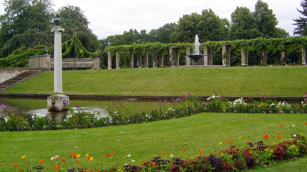 Park Sanssouci am Schlo Charlottenhof