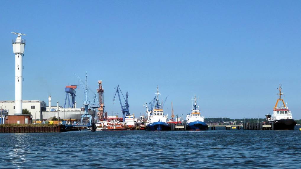 Wasserschutzpolizei-Feuerwehr Warnow-Enn Rostock Gross Klein