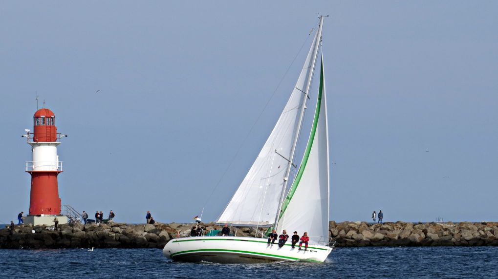 Backbord-Leuchtturm