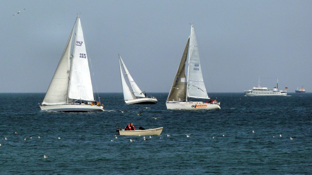 Auf der Ostsee