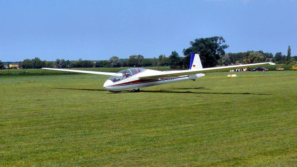 Flugplatz Purkshof und Bocian