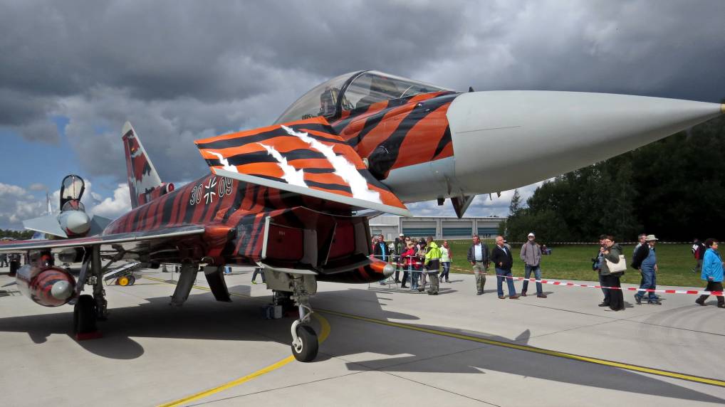 Tag der offenen Tr - 10 Jahre Eurofighter